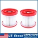 2x Hepa Filter For Milwaukee Wet/Dry Vacuums 0780-20, 0880-20, 0960-20, 0970-20