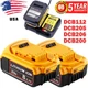 PACK For DeWalt 20V 20 Volt Max XR 8.0AH Li-Ion Battery DCB206-2 DCB205-2 DCB200