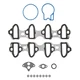 Eng Intake Manifold Gasket Set Lower Fel-Pro For 01-06 Chevrolet Silverado 3500