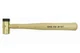 New Pro Ears Grace Usa Delrin Tipped Brass Hammer 8 Oz