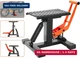 VEVOR Dirt Bike Lift Stand, Motorcycle Jack Lift Stand 440 lbs Capacity and Hydr