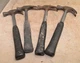 4 Stanley steel master ST-1, ST-1A carpentry hammer 20 oz collectible tool lot