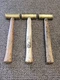 3 K-Tool Brass Mallet Hammer KTI-71733 32 oz 1-1/2" Head Non-Sparking tool