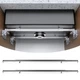Crafterspirit Undermount Sink Brackets, Adjustable Stainless Steel 