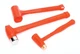 Titan 63133 3-Piece Dead Blow Hammer Set - Includes 16oz Ball Pein, 12oz Bras...