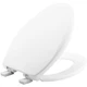 Bemis 1200E4-390 Affinity Elongated Plastic Toilet Seat with STA-TITE System