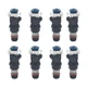 Labwork 8 PCS Fuel Injector For GMC Cadillac Chevy 01-07 4.8L 5.3L 6.0L 17113698
