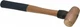 American Hammer 2 Lb Head 1-3/8" Face Bronze Nonmarring Hammer 13" OAL, Wood ...