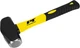 Performance Tool M7105 Heavy Duty Fiberglass Handle Hammer with Anti-Shock Rubbe