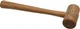 Garland 3/8 Lb Head Rawhide Mallet Wood Handle