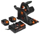 Cordless Track Saw 6.5 Inch Brushless Variable Speed Two 20V WEN 20691