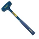 ESTWING BIG BLUE Drilling/Crack Hammer - 4-Pound Long Handle Sledge with Forg...