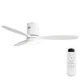 Sofucor 52 Inch Ceiling Fan Model 52K077-WH-DC-WH Remote Control