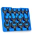 Orion Motor Tech 14 Piece Jumbo Crowfoot Wrench Set, SAE 1-1/16" to 2", Black 