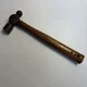 Vintage Unmarked Ball Peen Hammer 12oz 10.5&rdquo; Wood Handle