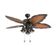 Prominence Home Ocean Crest, 52 Inch Tropical Indoor Outdoor Ceiling Fan with...