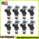 8PCS Fuel Injectors 17113553 For Chevy Silverado GMC Yukon Sierra 2500 Cadillac