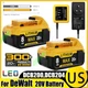 ✅For DeWalt 20Volt Max XR 8.0AH Lithium-Ion Battery/Charger DCB205 DCB208 DCB200