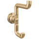 Delta 73535-CZ Robe Hook 5.5" H Zinc Champagne Bronze 2 Hooks Wall Mounted