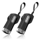 SINSEN Car Safety Hammer, 2-Pack Window Glass Breaker & Seatbelt 2pcs, Black 