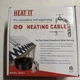 HEATIT JHSF1 150ft 120V Self Regulating Pre-assembled Pipe Heating Cable