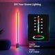 NEEWER NF06 Smart LED Floor Lamp 1500lm RGBCW Standing Corner Light Living Room