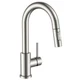 FORIOUS Bar Sink Faucet for Kitchen Sink, Modern Single Stainless Steel 