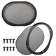 2&times; Universal 6x9" Speaker Grills Decorative W/ 8xScrews For Car Home Audio DIY