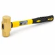 Stark USA 1lb Brass Sledge Hammer (16oz) Fiberglass Handle, Drilling Hammer, ...