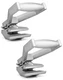 QWORK Carpet Puller Clamp, 2 Pack Claw Fitting Tool for 2