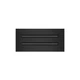 AC Vent Cover 10x4 Modern Black Aluminum Linear Slot Diffuser BUILDMART Standard