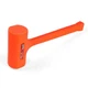 MAXPOWER Dead Blow Hammer, 5 LB dead Mallet with Checkered 5 LB, Orange