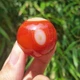 TOP 64G Natural Polished Banded Agate Crystal Sphere Ball Healing   0504