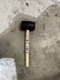 🔥🔥🔥Rubber Mallet 12 oz Head Diameter 1-7/8 Wood Handle Hammer Tool Pound