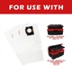 49902016 Fleece Dust Bags for MILWAUKEE 0960-20 & 0970-20 M18 PACKOUT Vacuum
