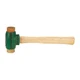 GARLAND 31004 2" Face Dia., 4 lbs. Head Weight, 14" OAL Rawhide Face Mallet