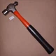 Vintage Craftsman 12 oz. Ball Peen Hammer w/Red Fiberglass Handle (Made in USA)