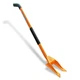 Gutster 48&rdquo; Demolition Pry Bar & Crowbar &ndash; Oval Handle Wrecking Bar for Ceili...