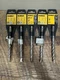 DEWALT SDS Plus Drill Bit Lot 5pc 1/2&rdquo; x 6&rdquo; Concrete Masonry DW547