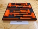 Snap-on Tools NEW ORANGE 6pc Soft Grip DeadBlow Soft Face Hammer Master Foam Set