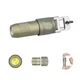 Rechargeable LED Keychain Flashlight 80 Lumens Mini EDC Olive Green OLIGHT Easy