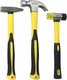Benchmark - 3 Piece Hammer Set; 16 OZ. Claw Hammer, Tack Hammer; Rubber Mallet (
