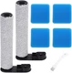 Brush Rollers Sponge Filters Replacement for Eureka NEW430BL JONR ED12 Vacuum