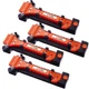 LOYMR 4 PCS Car Safety Hammer,with Car Window Glass Hammer Breaker and Safety...