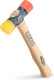 Estwing - DFH-12 Rubber Mallet - 12 oz Double-Face 12-Inch, Red & Yellow 