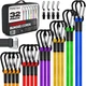 Carabiner Bungee Cord Assortment 32pk Multi Length Coated Metal FORTEM Cords Carabiner Bungee Cord Assortment 32pk Multi Length Coated Metal FORTEM Cords