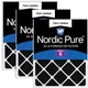 Filters Air 20x25x1 Pure Carbon Odor Reduction 2 Pack Nordic Furnace Actual Size