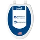 Bemis 7300SLEC Slow Close Toilet Seat, Easy Clean Hinges and Durable Plastic ...