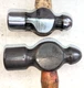 Vintage ball peen hammers Williams USA No. HBP-4 and unbranded