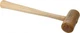 Garland 1/4 Lb Head Rawhide Mallet Wood Handle